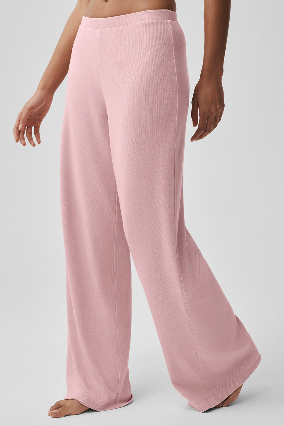 Pantalon droit taille mi-haute Dreamlight - Rose vintage