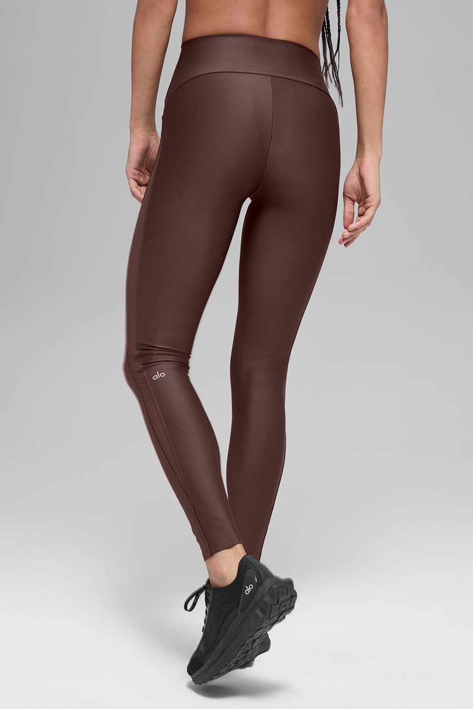 Legging taille haute Airlift Infatuation en résille - Brun pierre