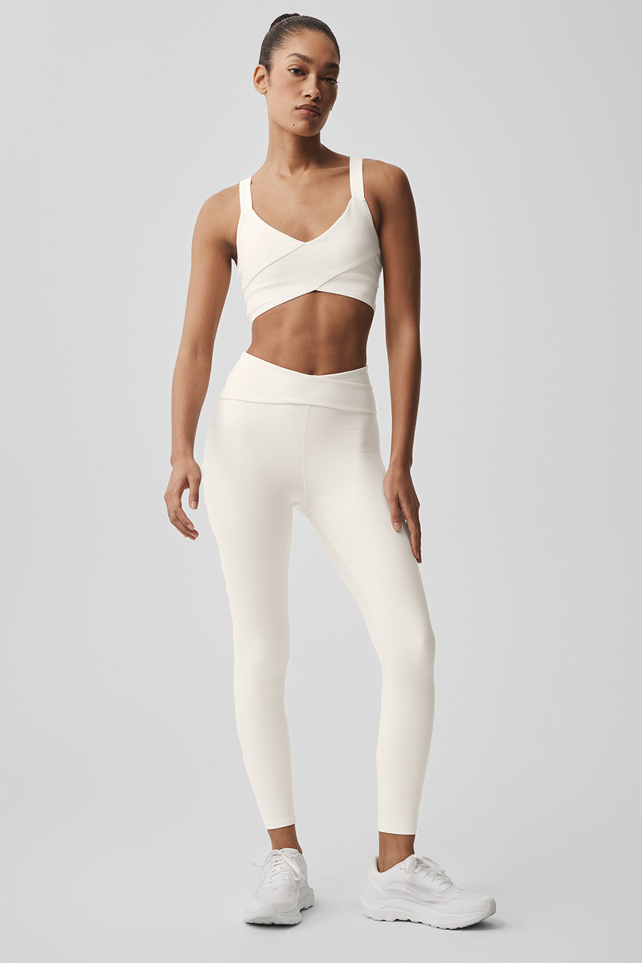Legging 7/8 taille haute Airlift Horizon - Ivoire