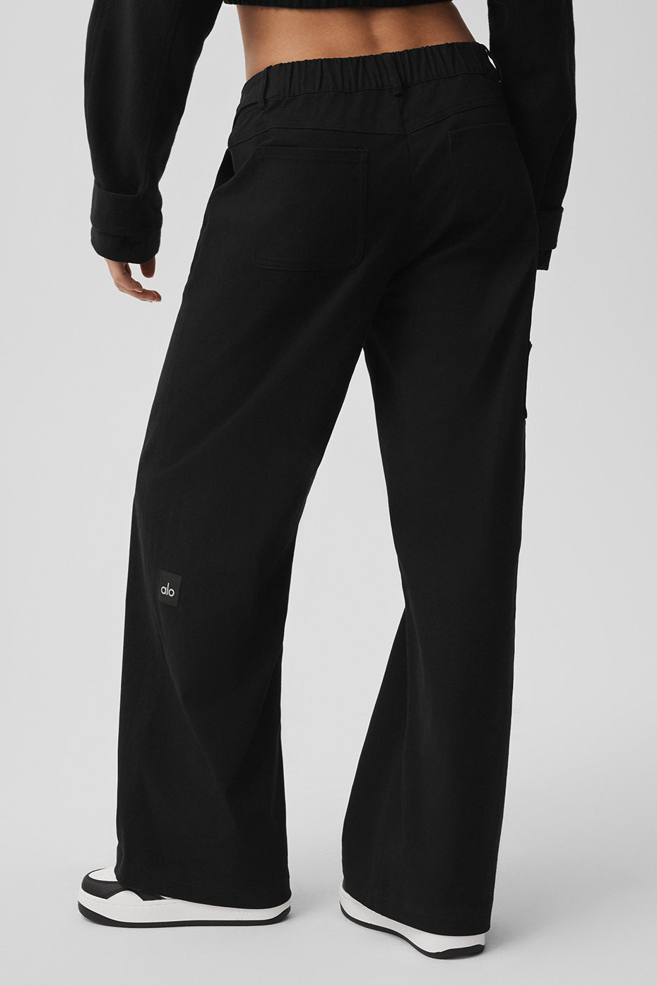 Pantalon droit High Road - Noir