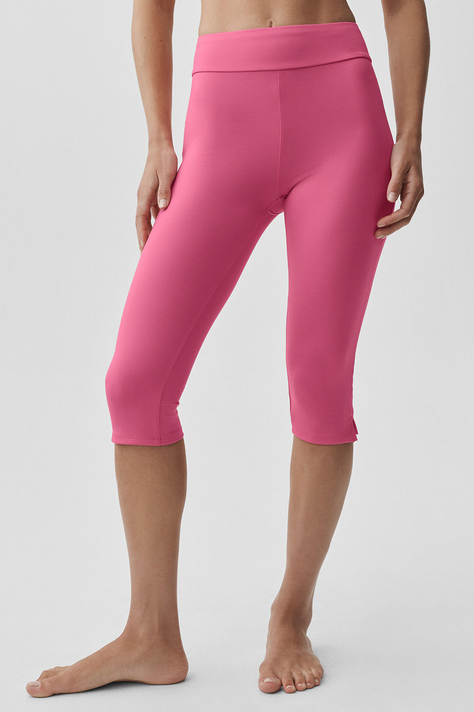 Legging corsaire ALO Softsculpt Shoreline - Rose paradis
