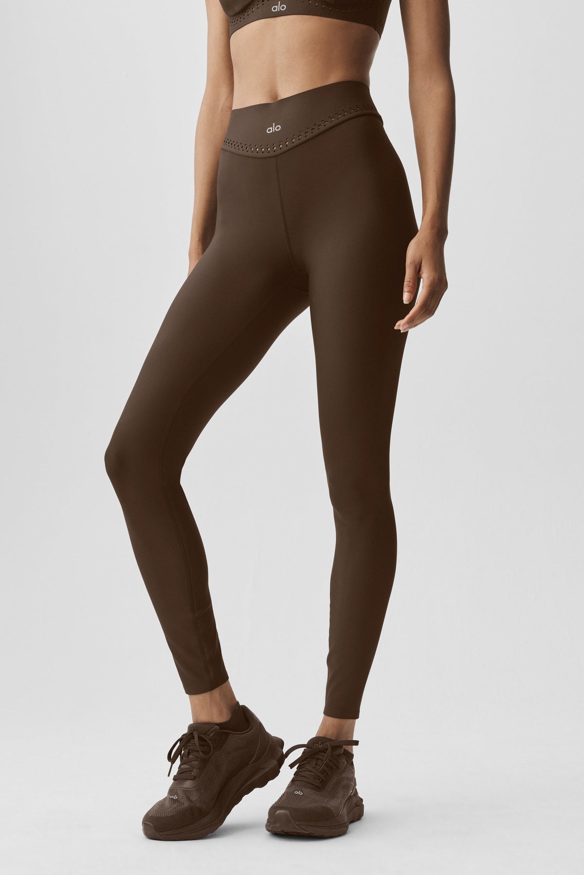 Legging taille haute Airlift Superstar - Espresso