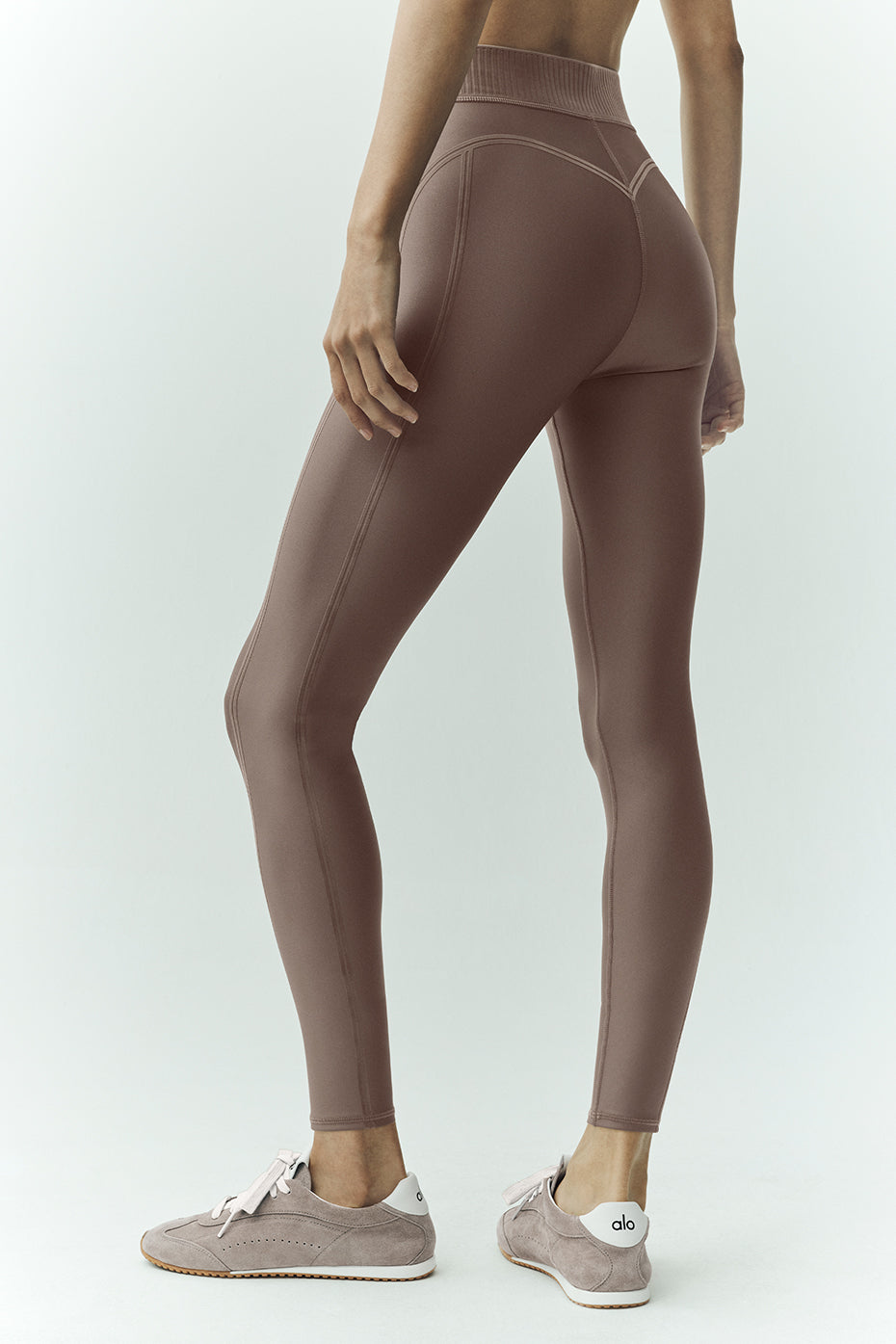 Legging 7/8 Airlift Line Up Mirage - Cacao alpin