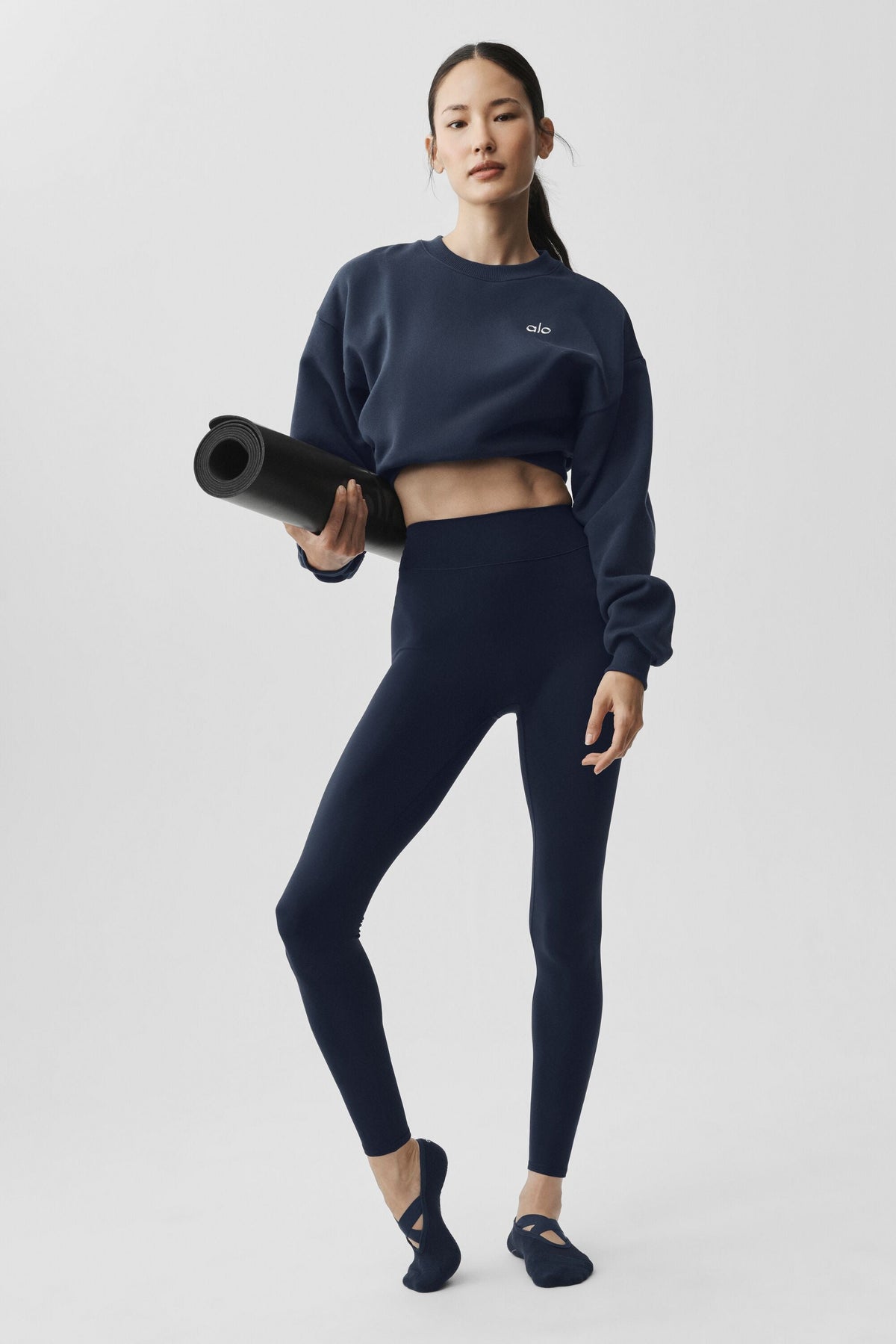 Legging 7/8 ALO Softsculpt Define - Bleu marine