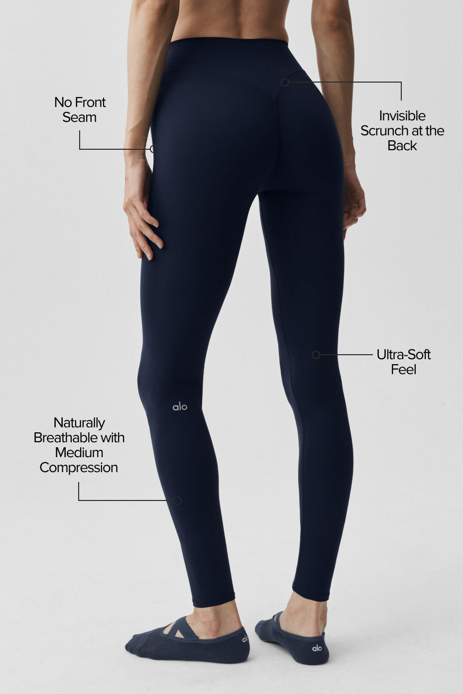 Legging 7/8 ALO Softsculpt Define - Bleu marine