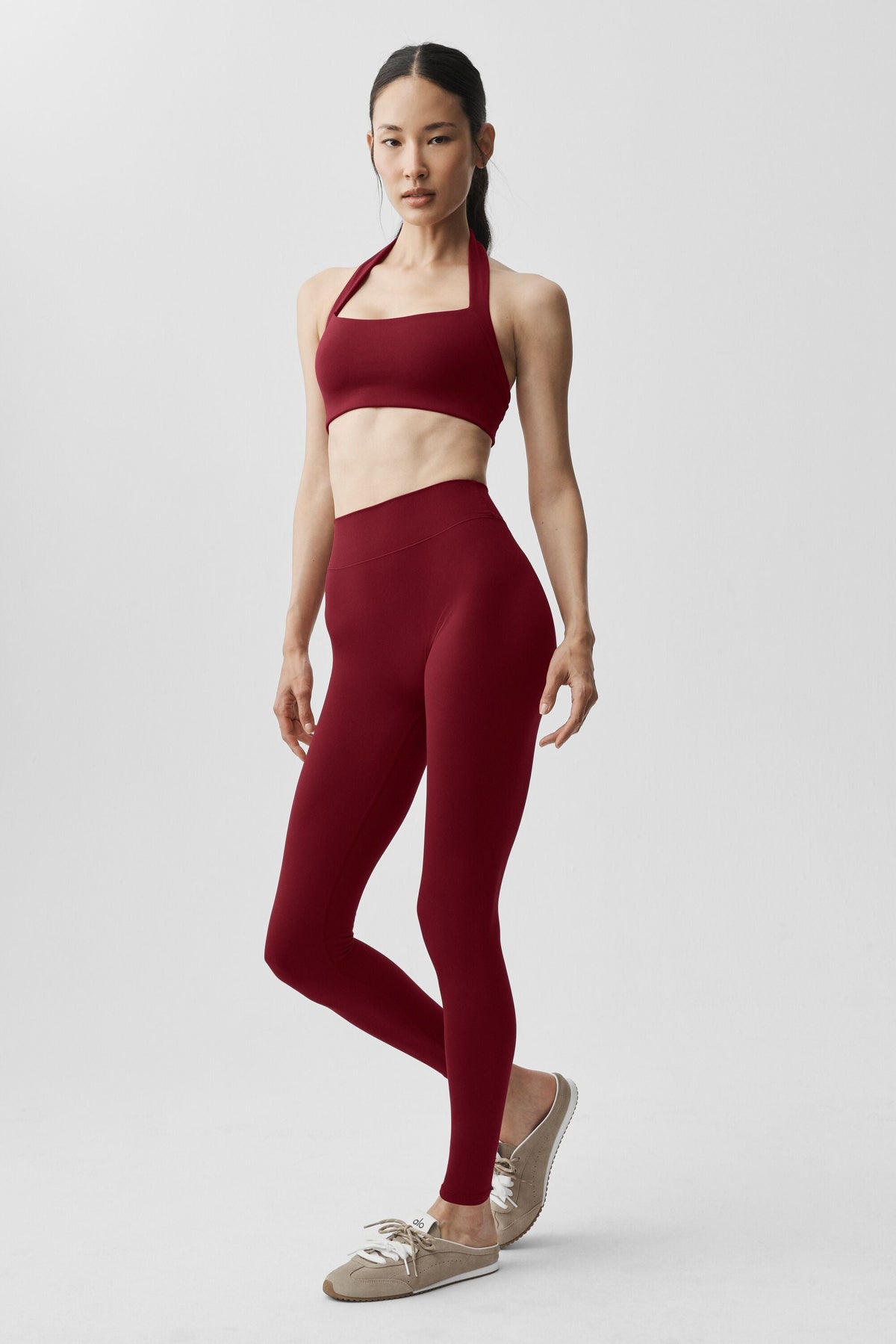Legging 7/8 ALO Softsculpt Define - Rouge romance d’été