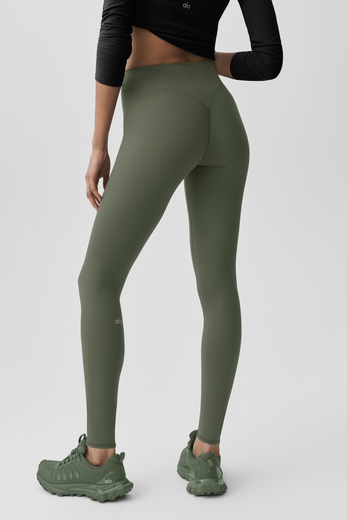 Legging 7/8 ALO Softsculpt Define - Vert bambou