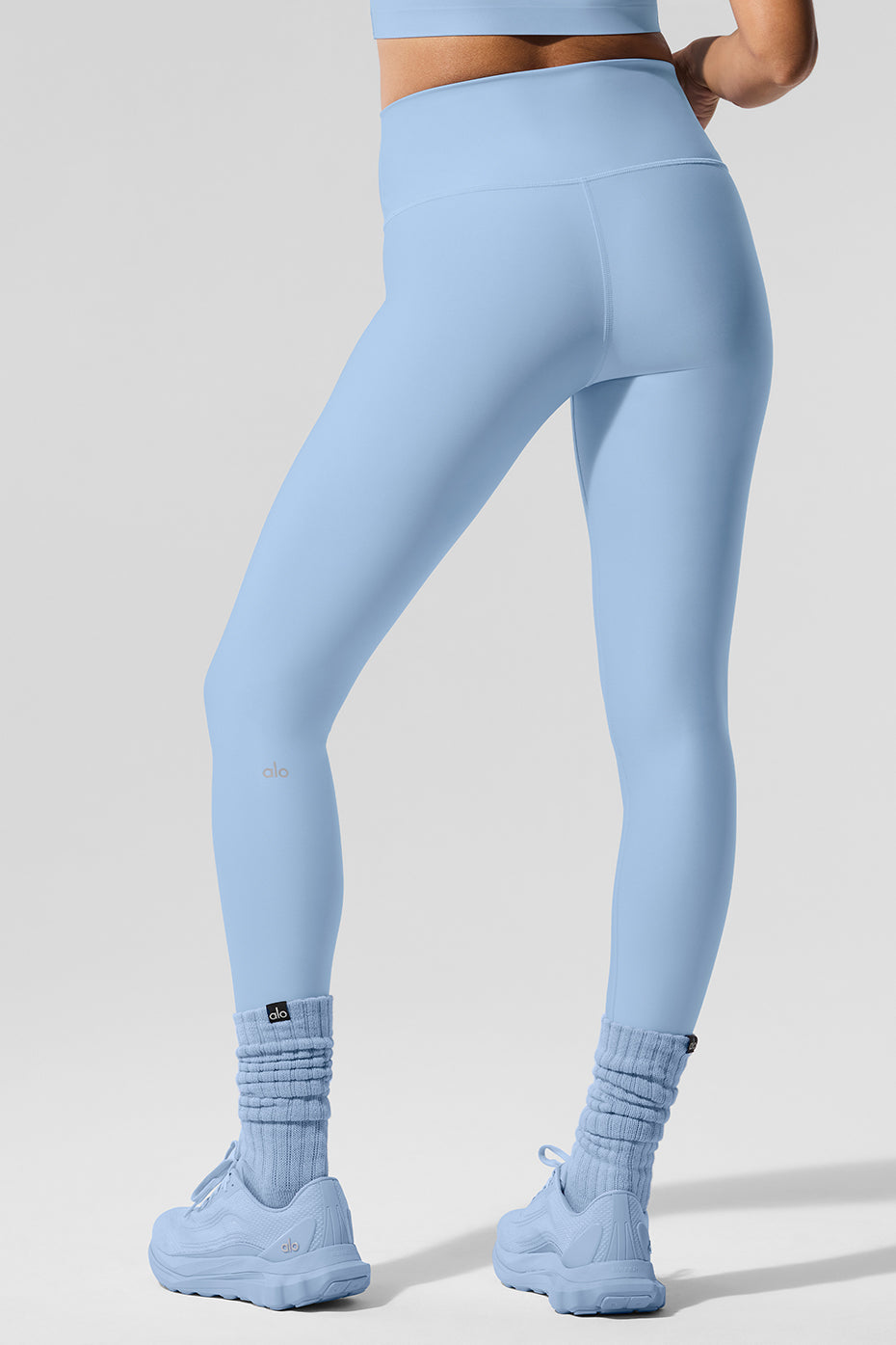 Legging taille haute Airlift - Bleu coquillage