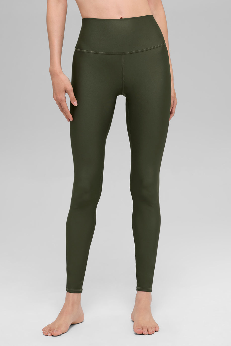 Legging taille haute Airlift - Olive verte