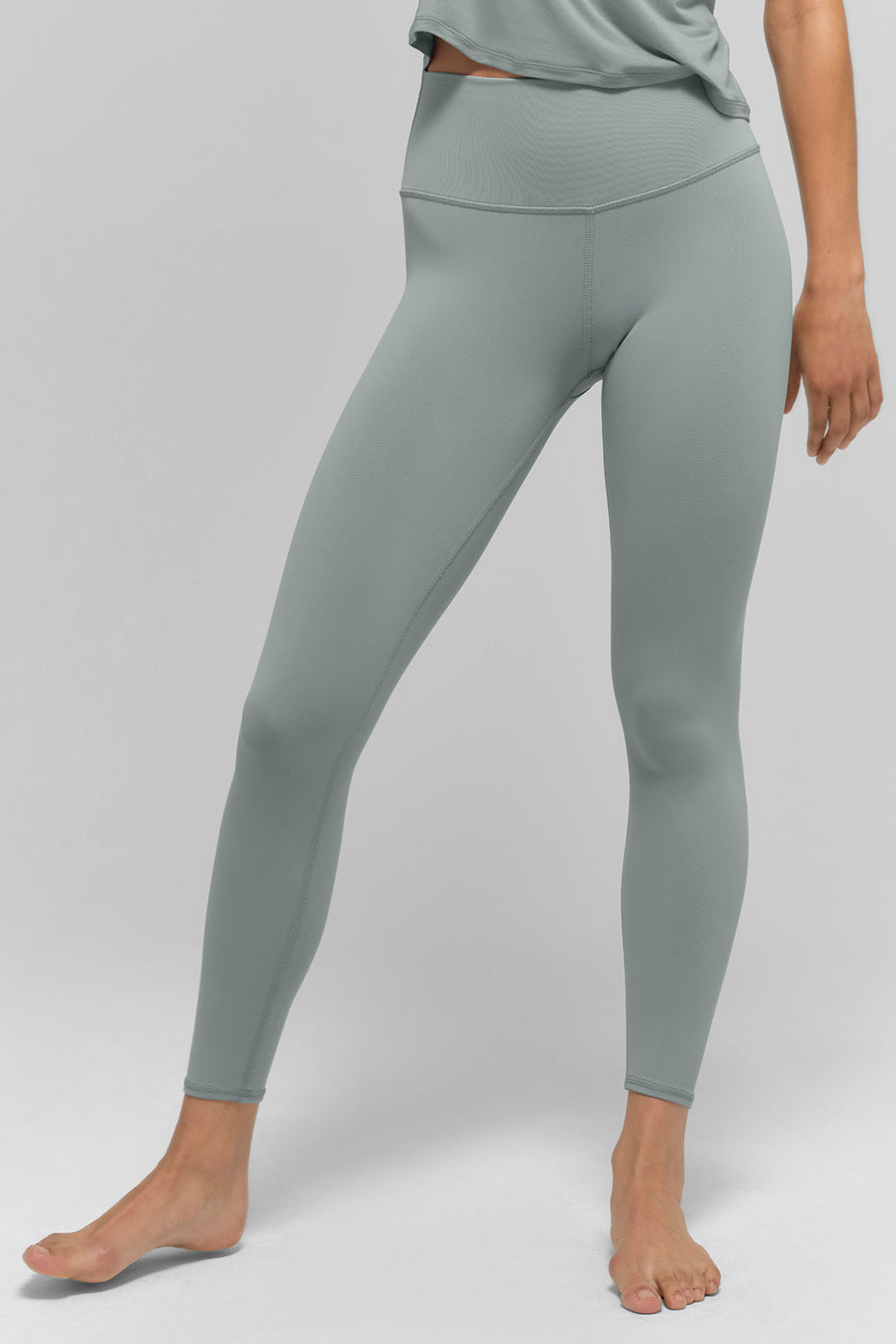 Legging 7/8 taille haute Airbrush - Gris lunaire