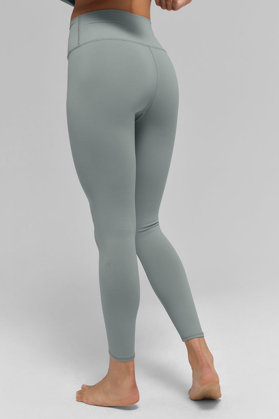 Legging 7/8 taille haute Airbrush - Gris lunaire