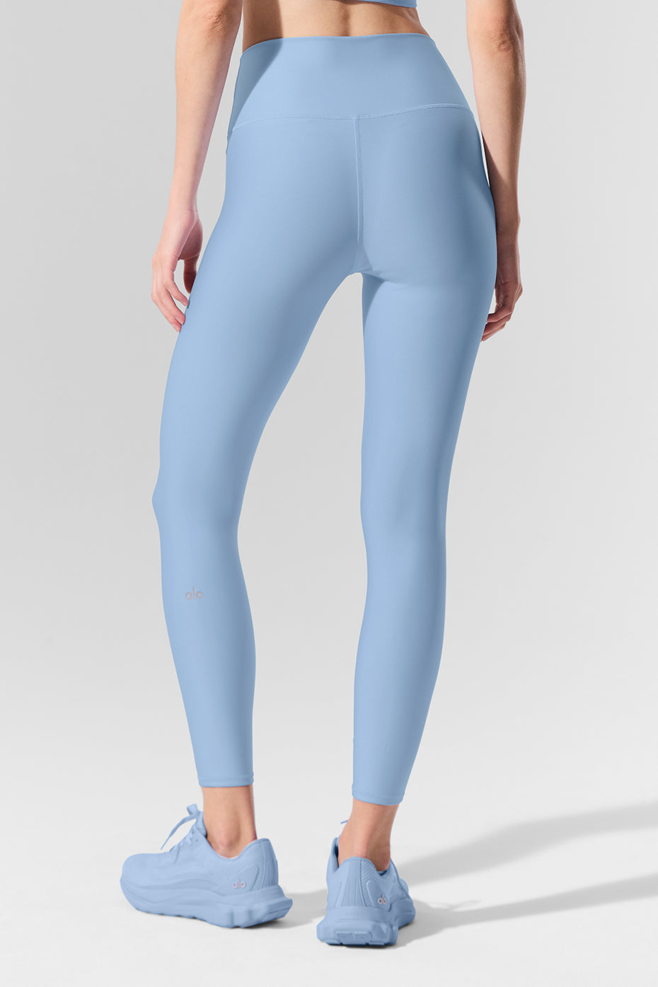 Legging 7/8 taille haute Airlift - Bleu coquillage