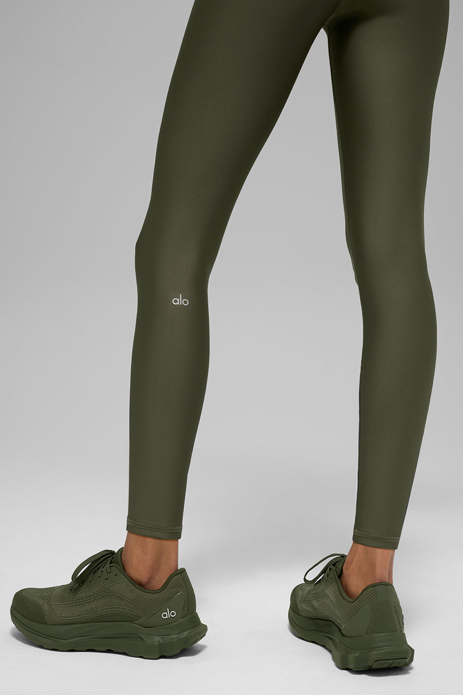 Legging 7/8 taille haute Airlift - Olive verte