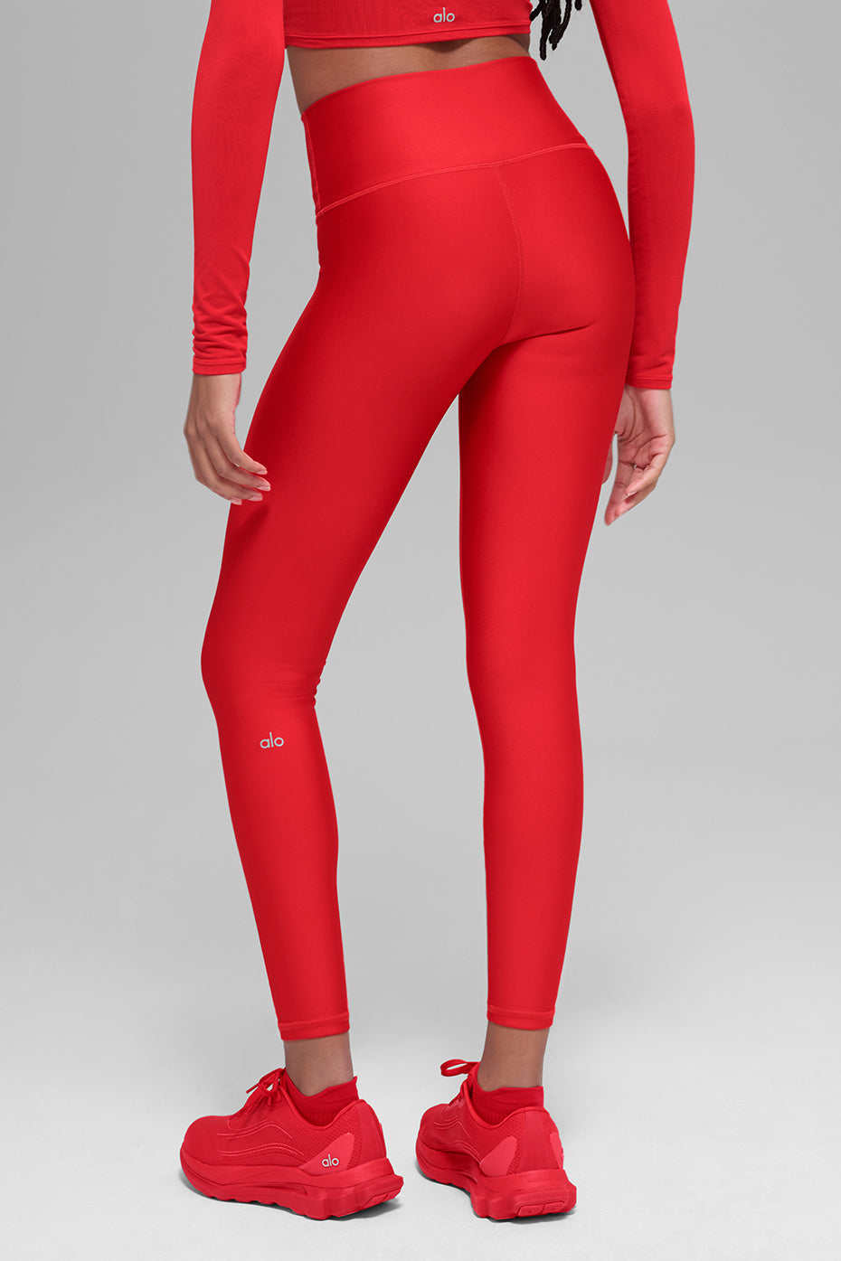 Legging 7/8 taille haute Airlift - Rouge vif