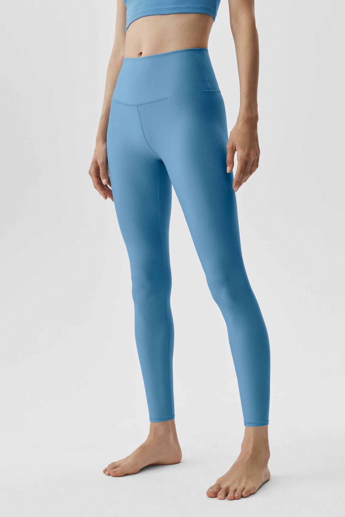 Legging 7/8 taille haute Airlift - Bleu Californie