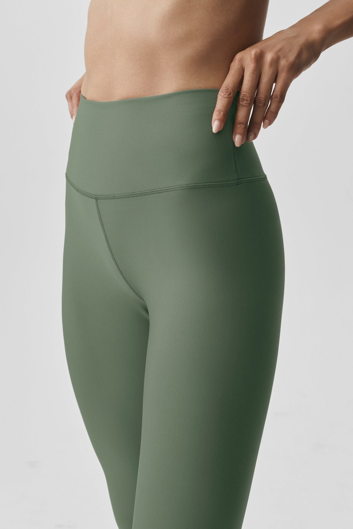 Legging 7/8 taille haute Airlift - Vert bambou