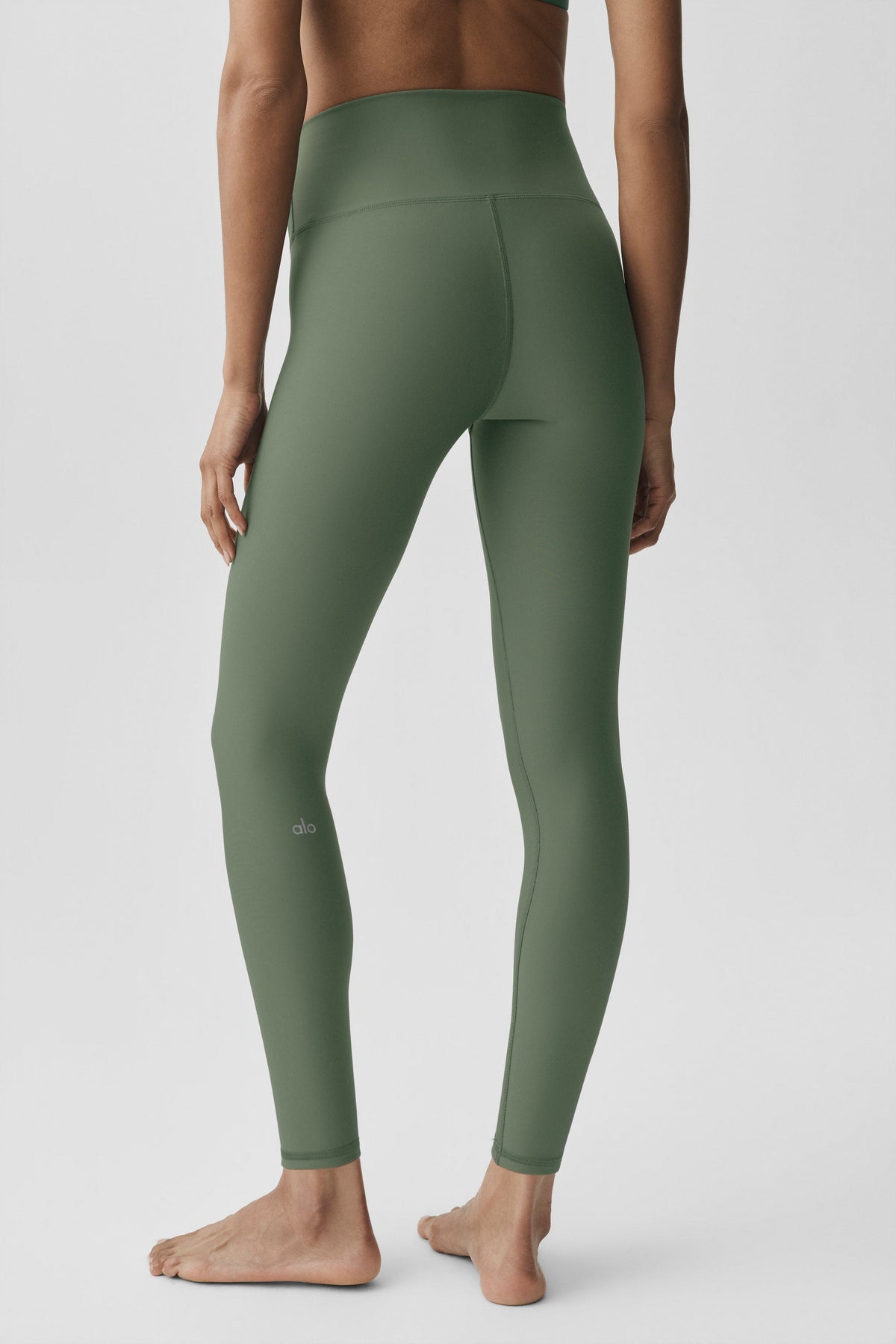 Legging 7/8 taille haute Airlift - Vert bambou