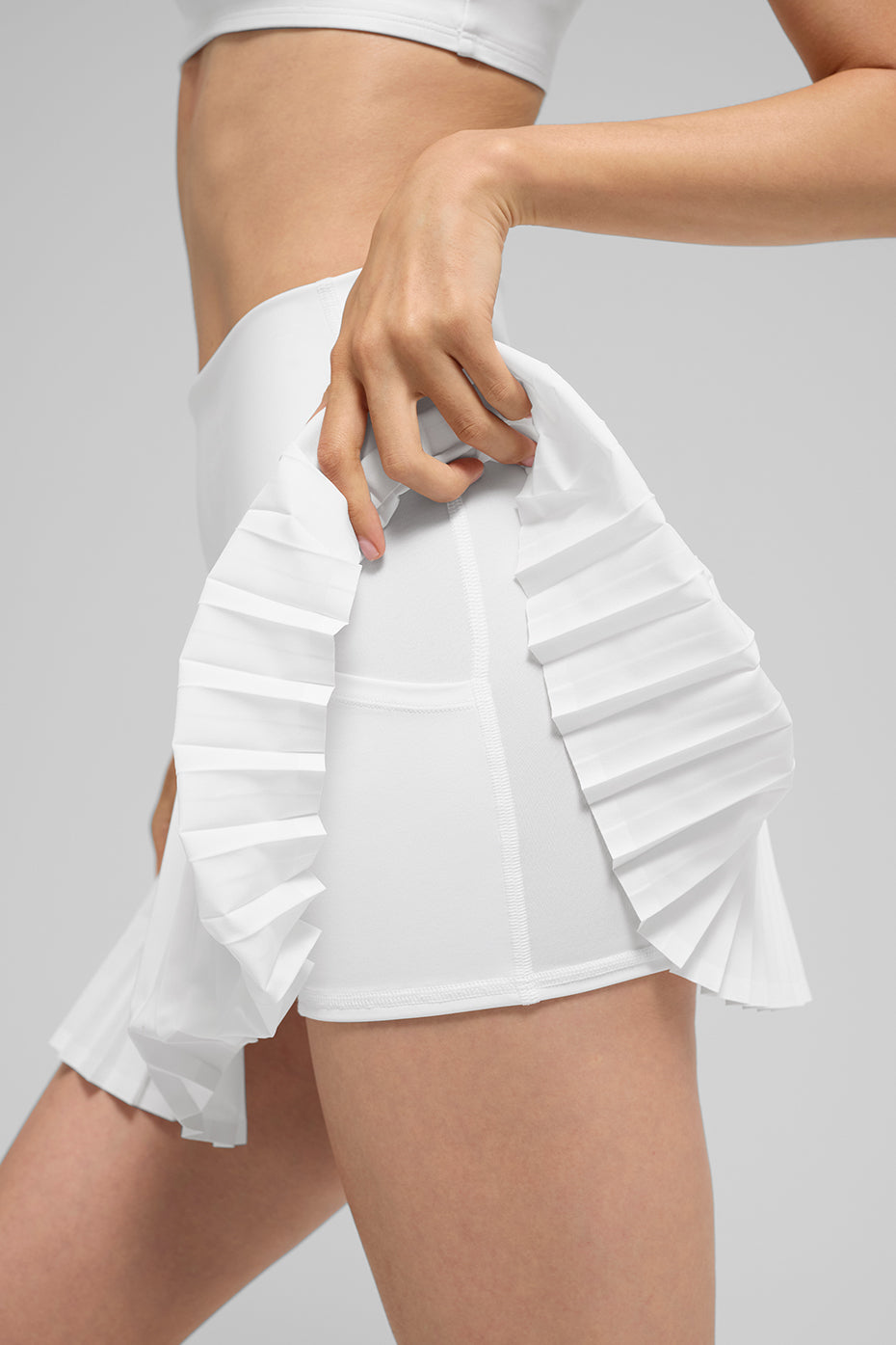 Jupe de tennis Serve Looks - Blanc