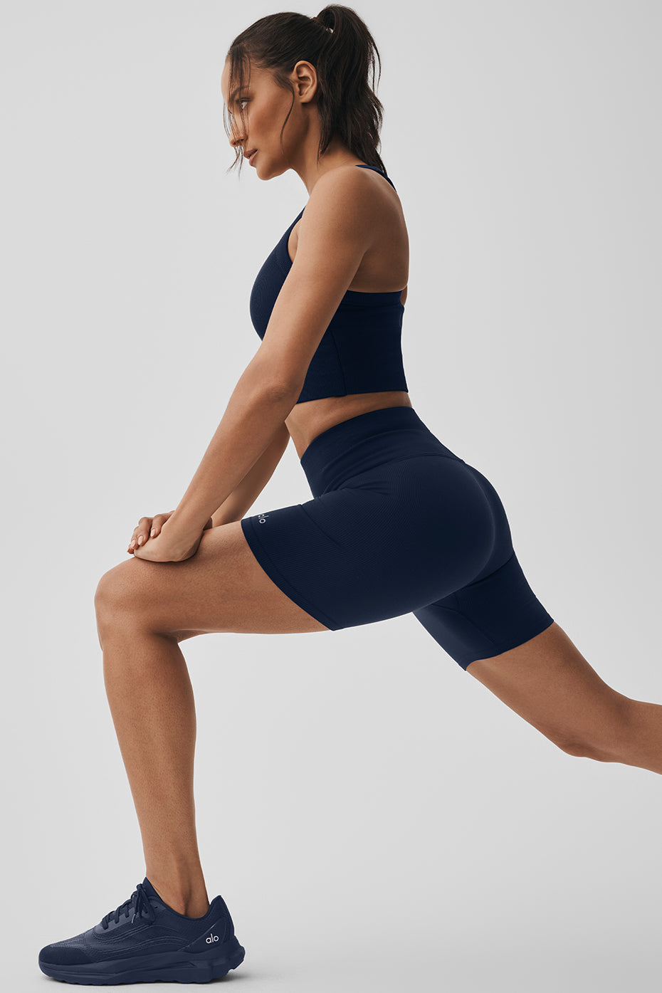 Short de 5 pouces Favorite côtelé sans coutures - Bleu marine