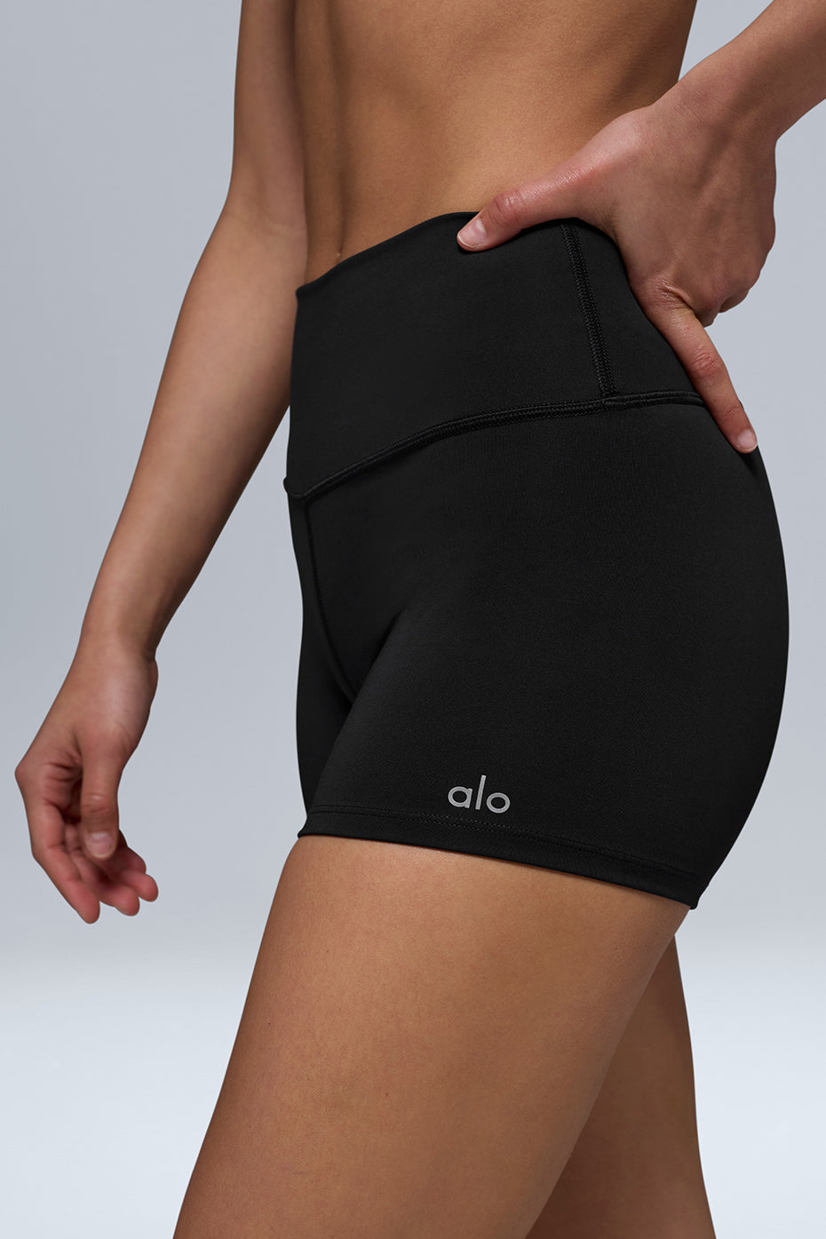 Short taille haute Airlift de 3 pouces - Noir