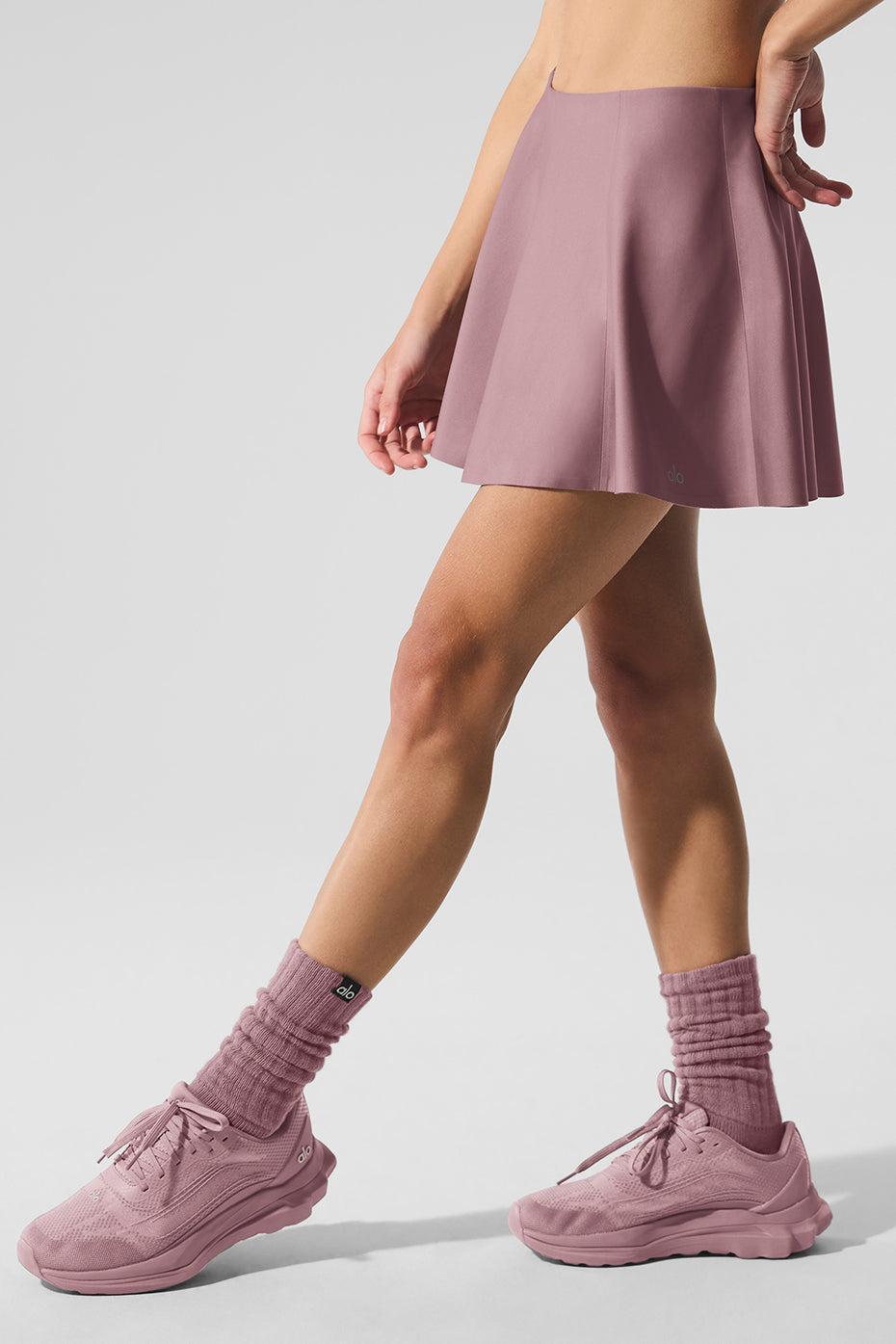 Jupe de tennis Airlift Down The Line - Quartz fumé