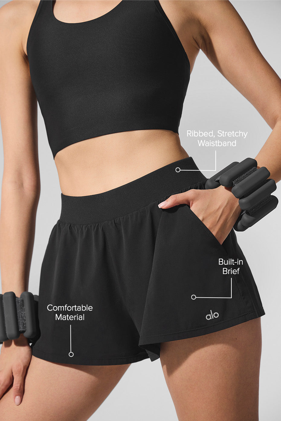 Short Breezy - Noir