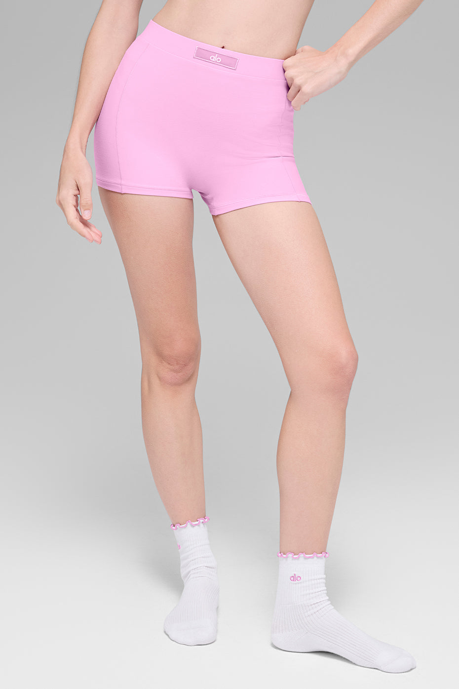 Mini-short Alosoft Sincere - Rose cœur de bonbon
