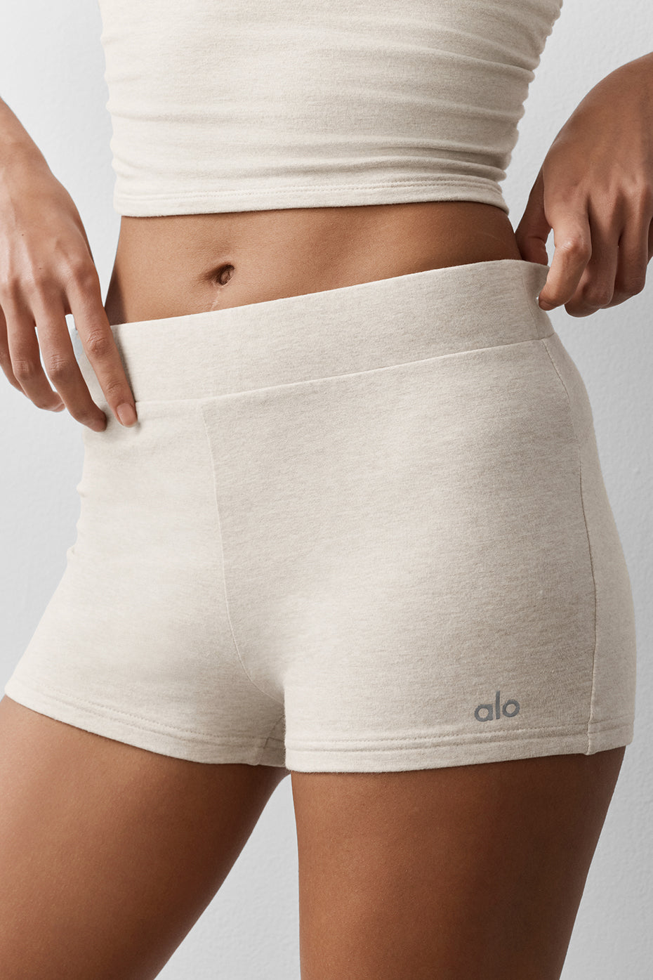 Mini-short Sway My Way - Flocons d’avoine chiné