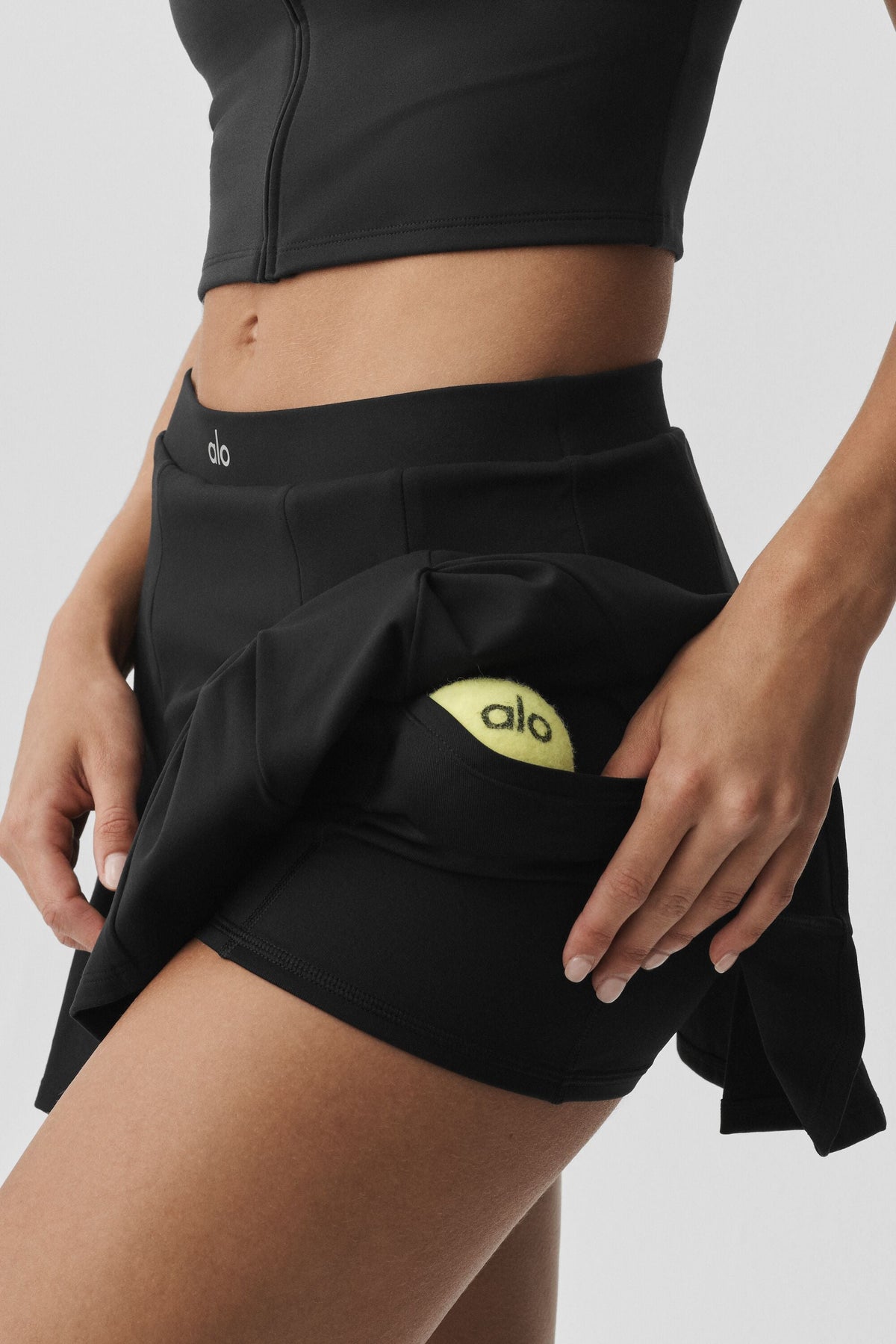 Jupe de tennis ALO Softsculpt Topspin - Noir