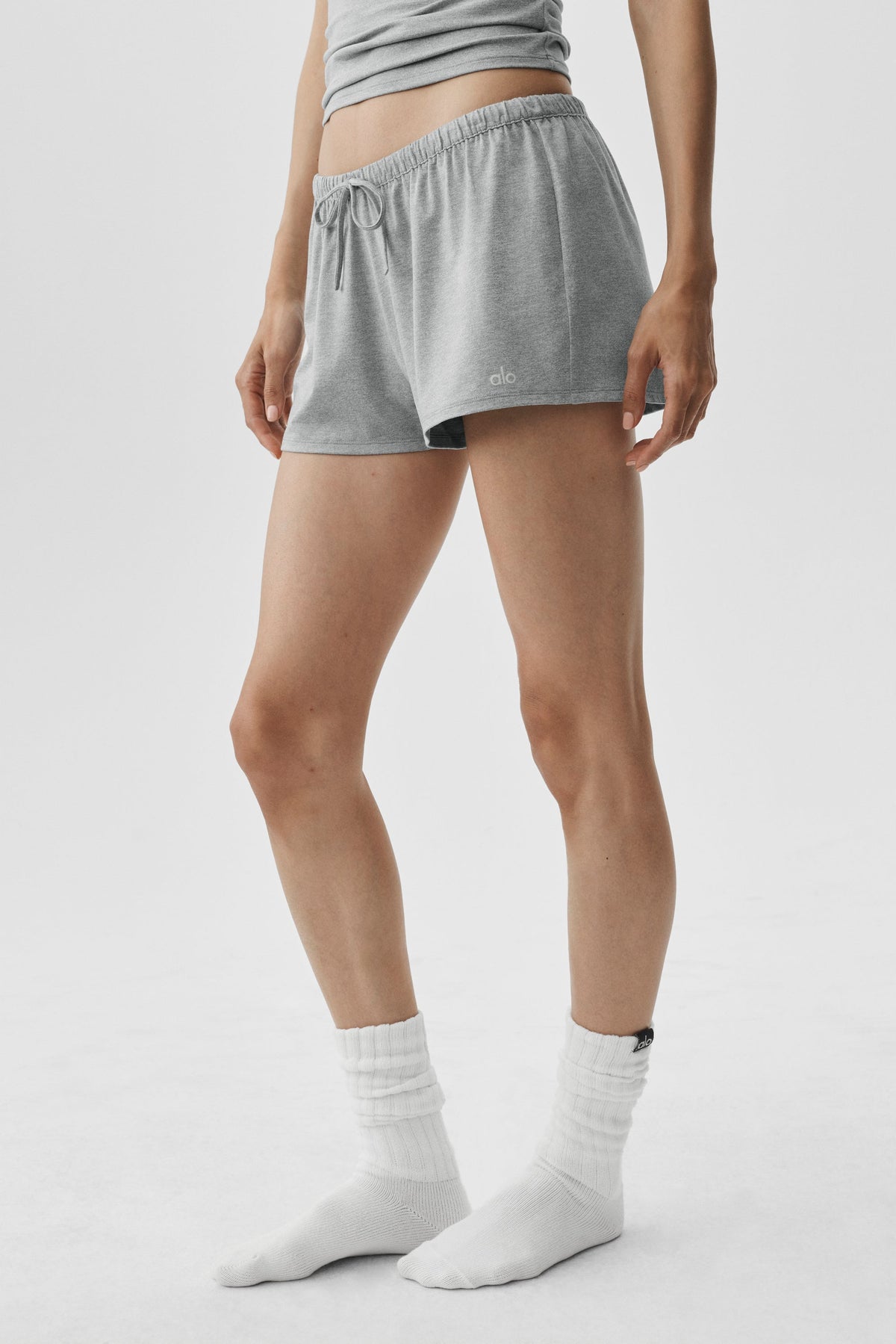 Short taille basse Alosoft Finesse - Chiné sport vintage