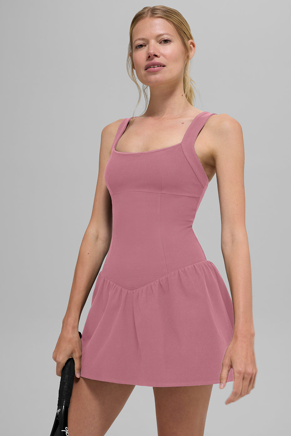 Robe de tennis Alosoft Break Point - Rose sauvage