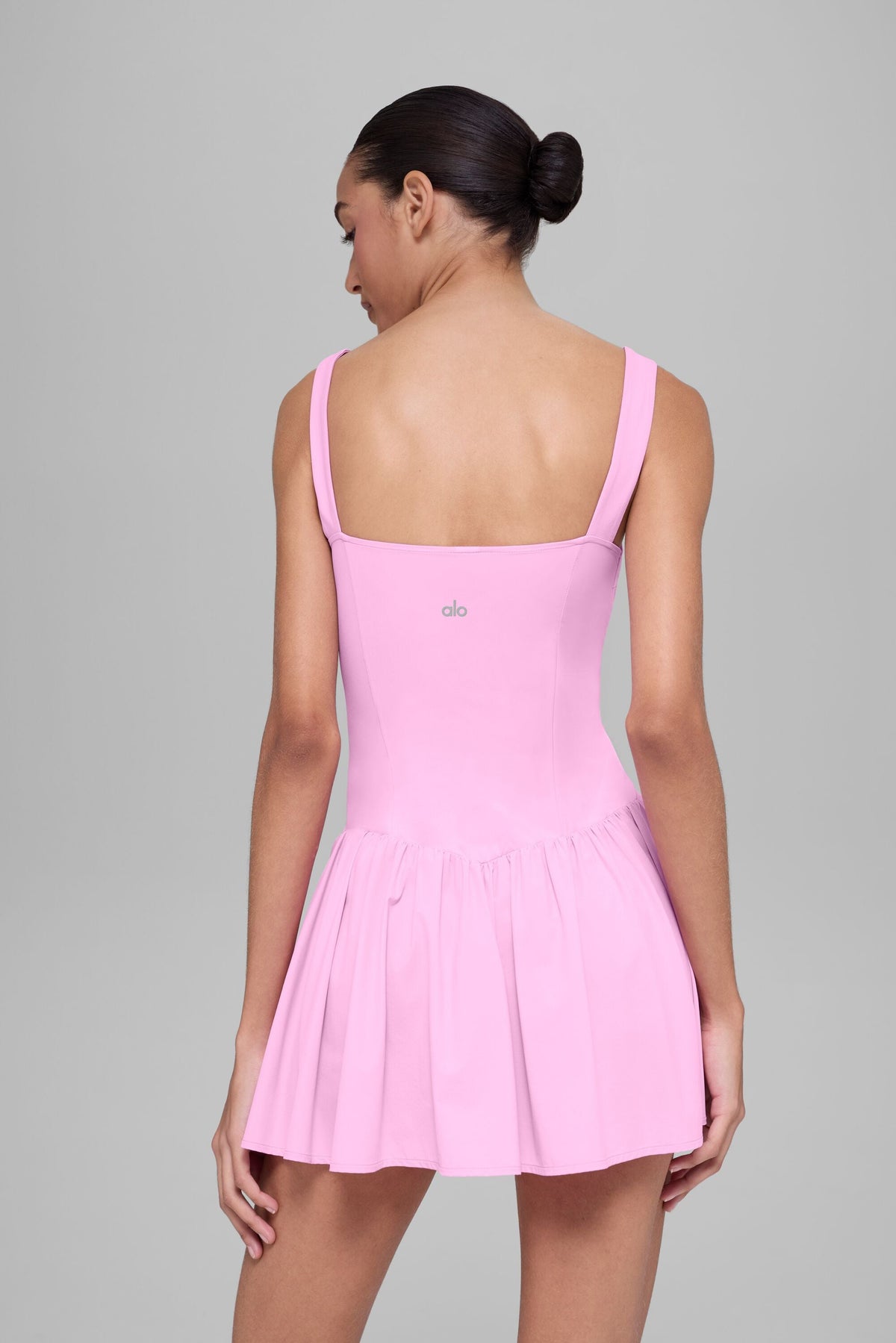 Robe de tennis Alosoft Break Point - Rose cœur de bonbon