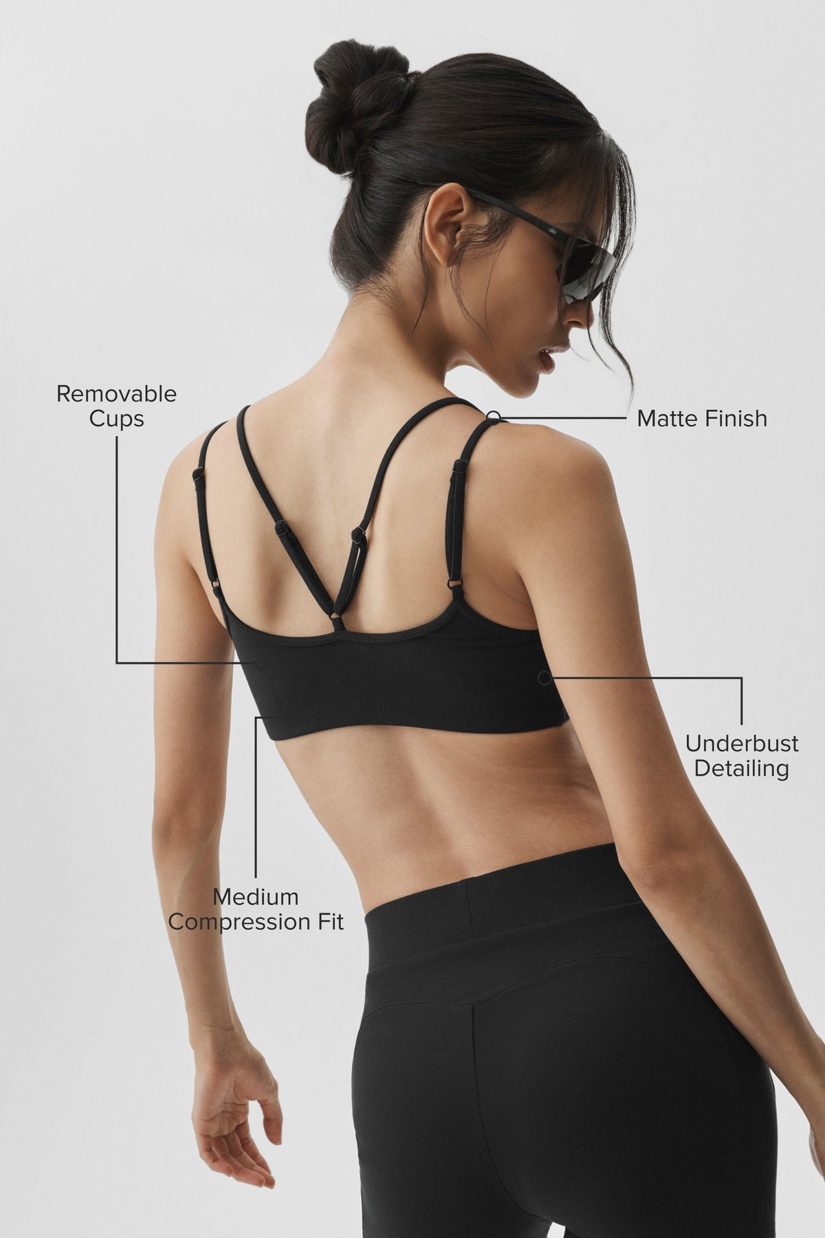 Brassière Airbrush Aura - Noir