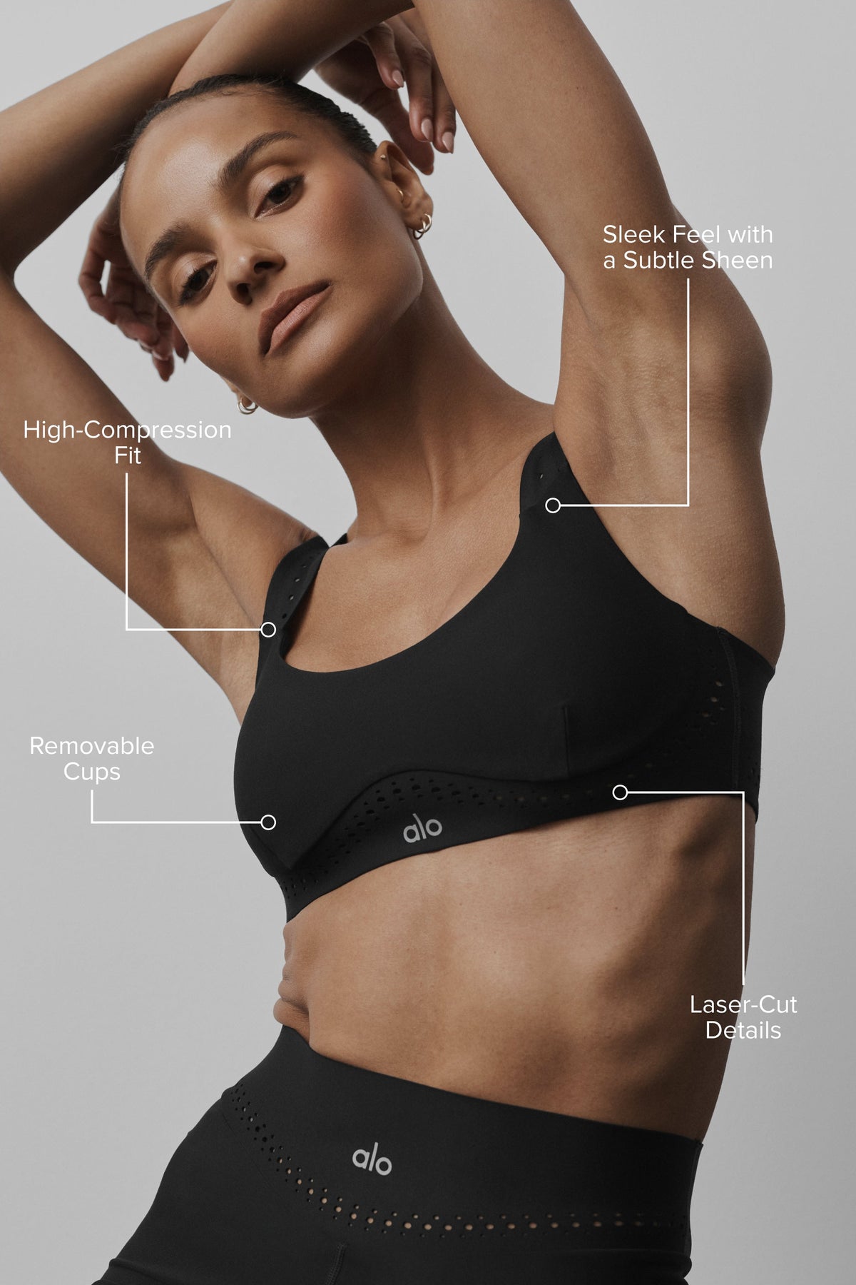 Brassière Airlift Superstar - Noir