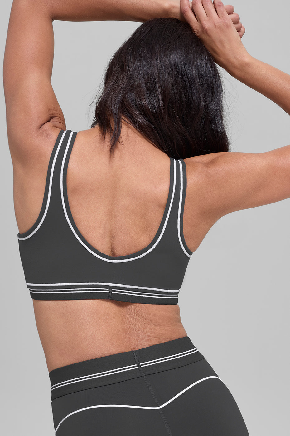 Brassière Airbrush Heart Throb - Anthracite/Blanc