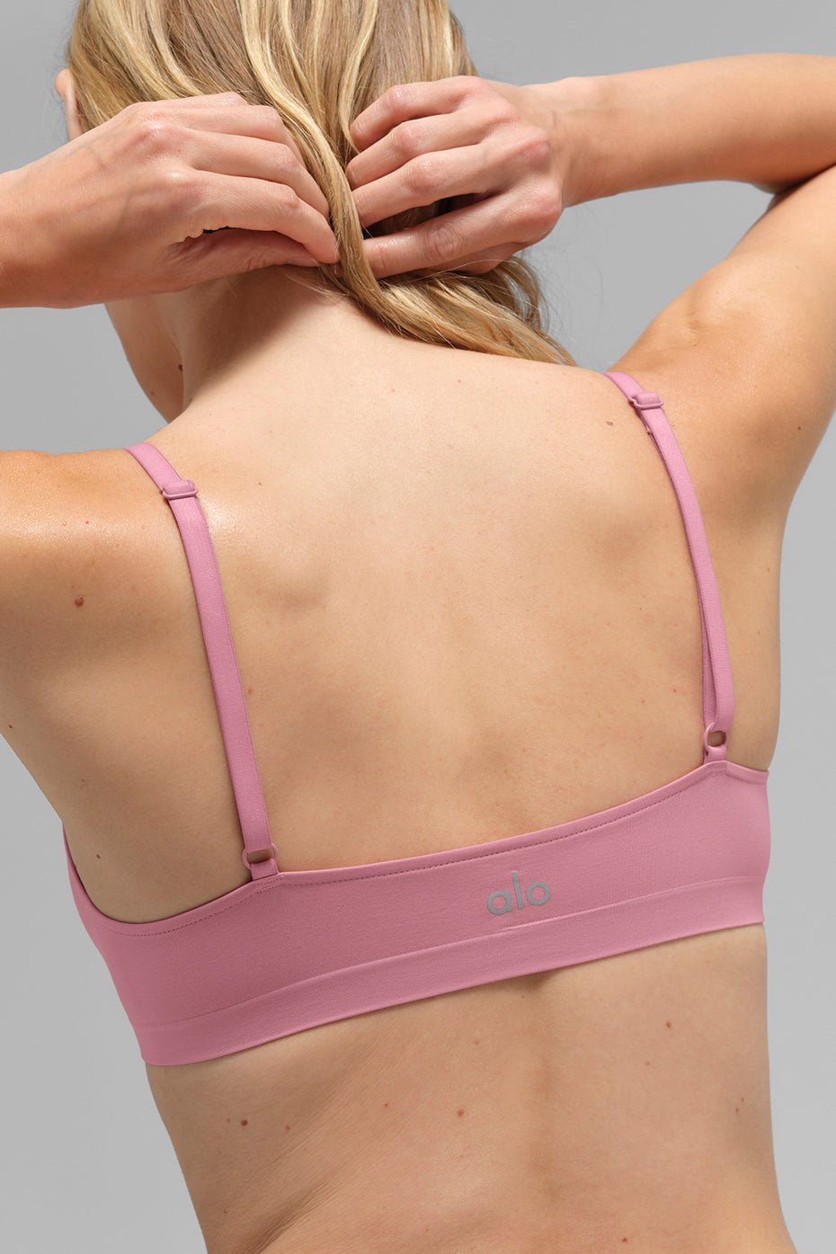 Brassière transparente Glow - Rose sauvage