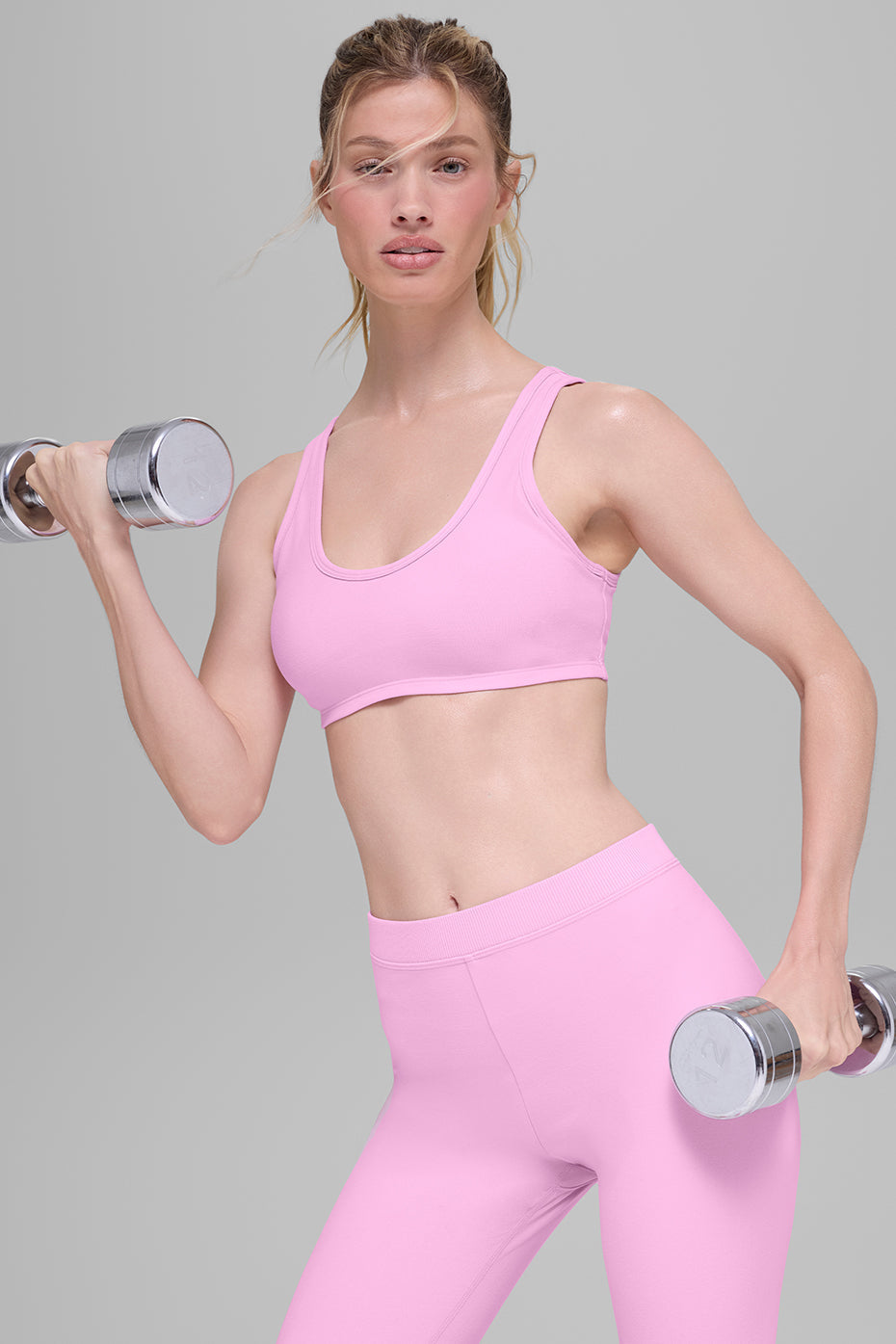 Brassière Alosoft Center Stage - Rose cœur de bonbon