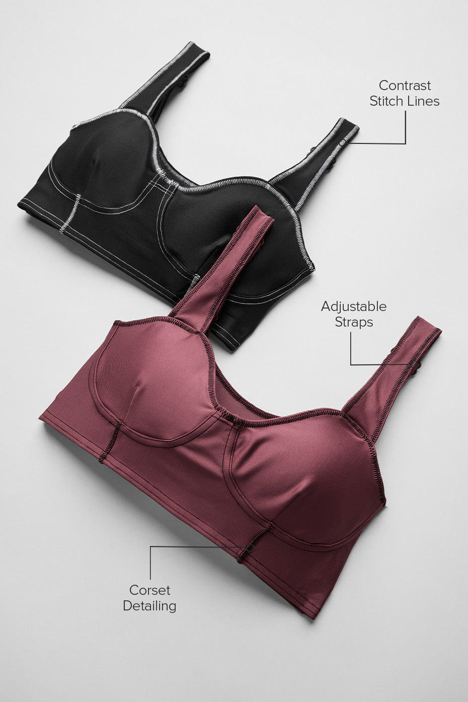 Brassière Airlift Redefine - Noir/Blanc