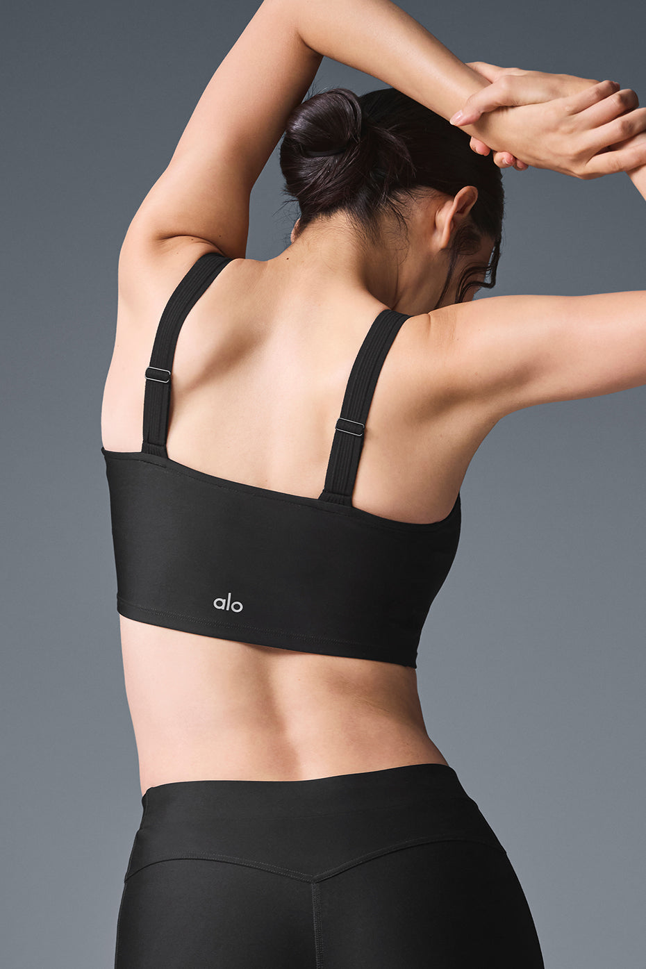Débardeur avec brassière intégrée Airlift Turn It Up - Noir