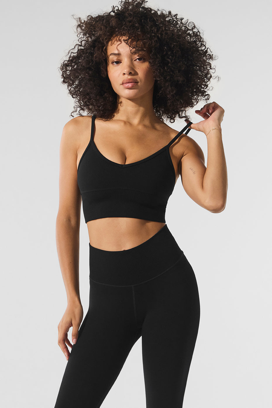 Brassière douillette Winter Warm Delight sans coutures - Noir