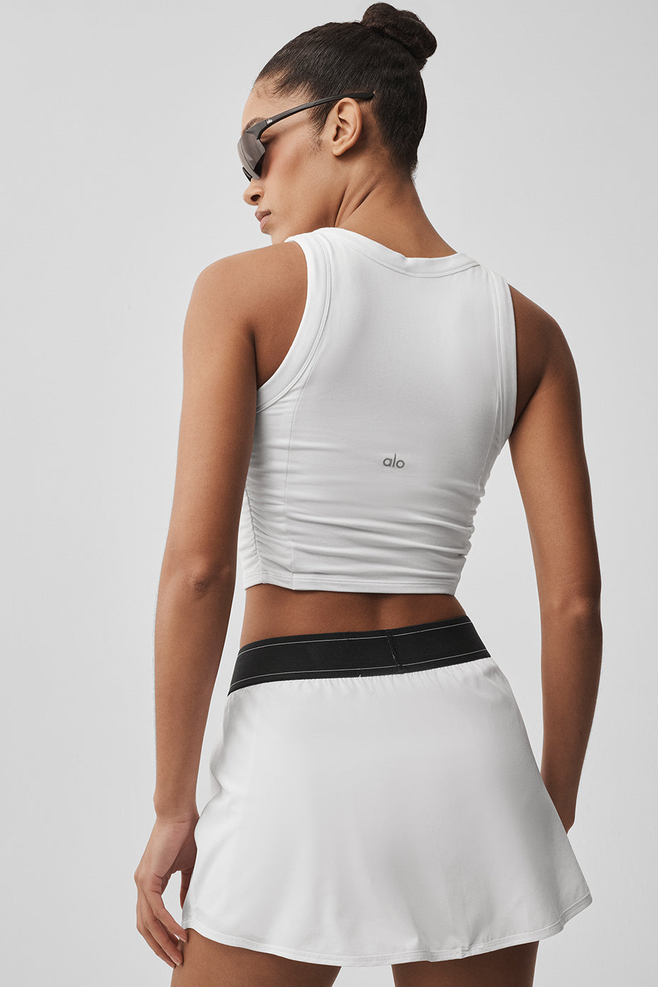 Débardeur avec brassière intégrée Sway - Blanc