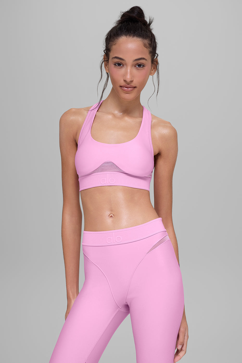 Brassière Airlift Rebel - Rose cœur de bonbon