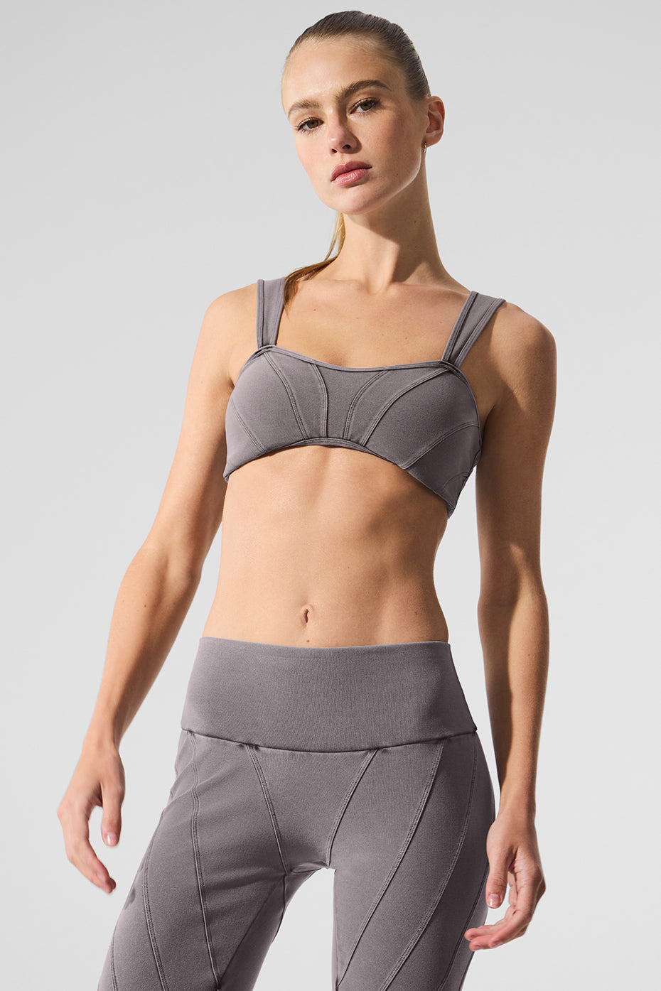 Brassière Alosoft Sunray délavée - Gris froid délavé