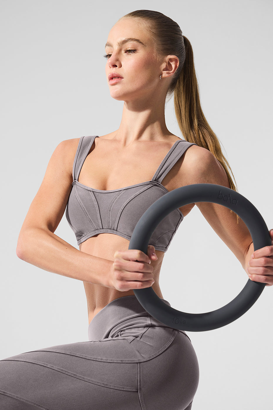 Brassière Alosoft Sunray délavée - Gris froid délavé