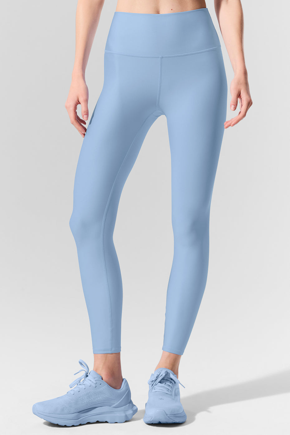Legging 7/8 taille haute Airlift - Bleu coquillage