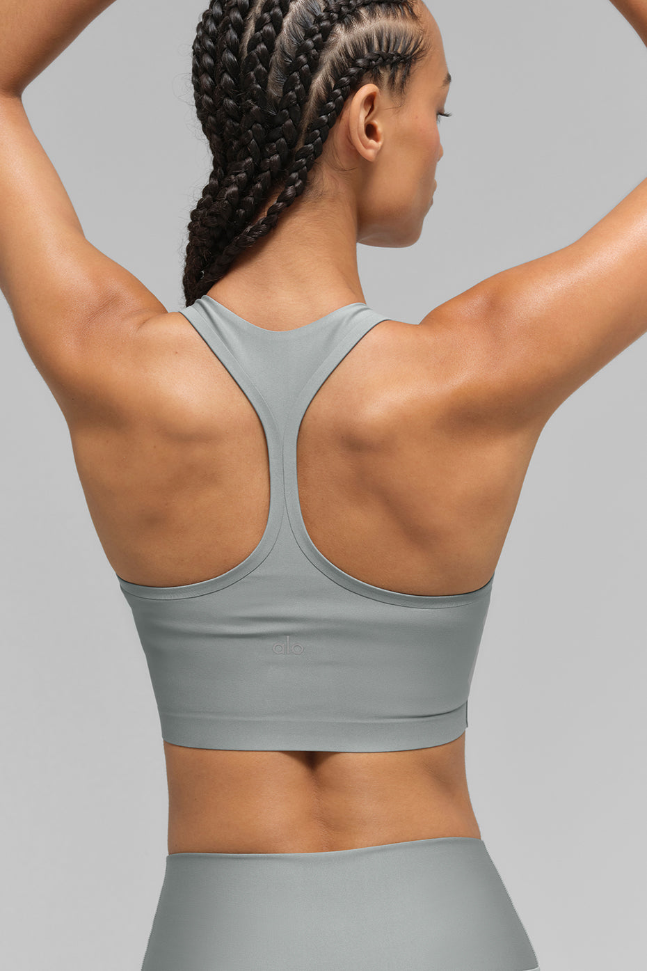 Débardeur avec brassière intégrée Airlift Super Sleek - Gris lunaire