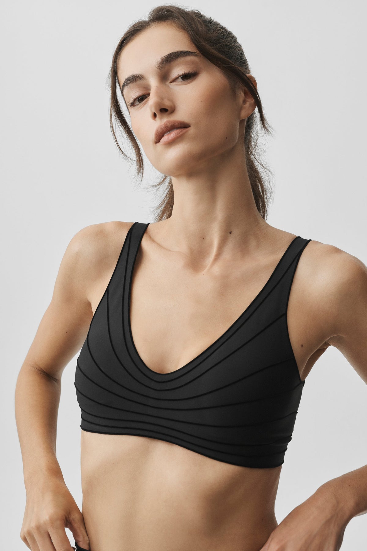 Brassière Airlift Lotus - Noir