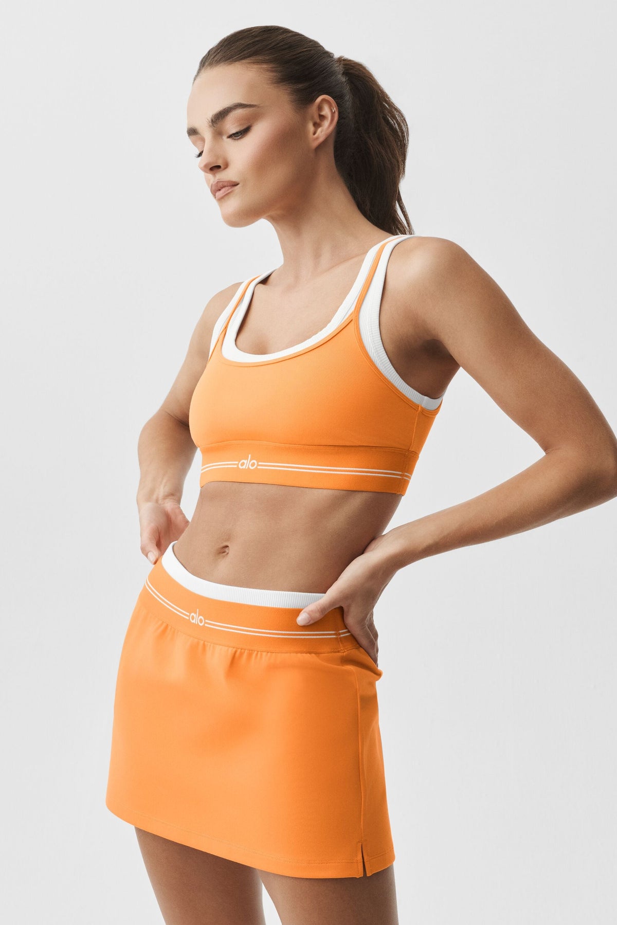 Brassière Airbrush Better Together - Brise satsuma/Blanc