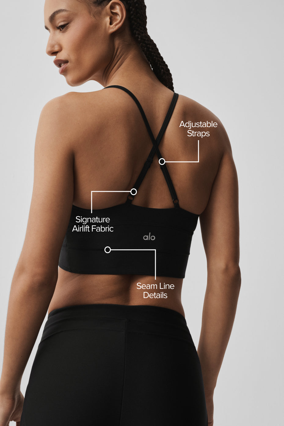Brassière Airlift Evolve - Noir