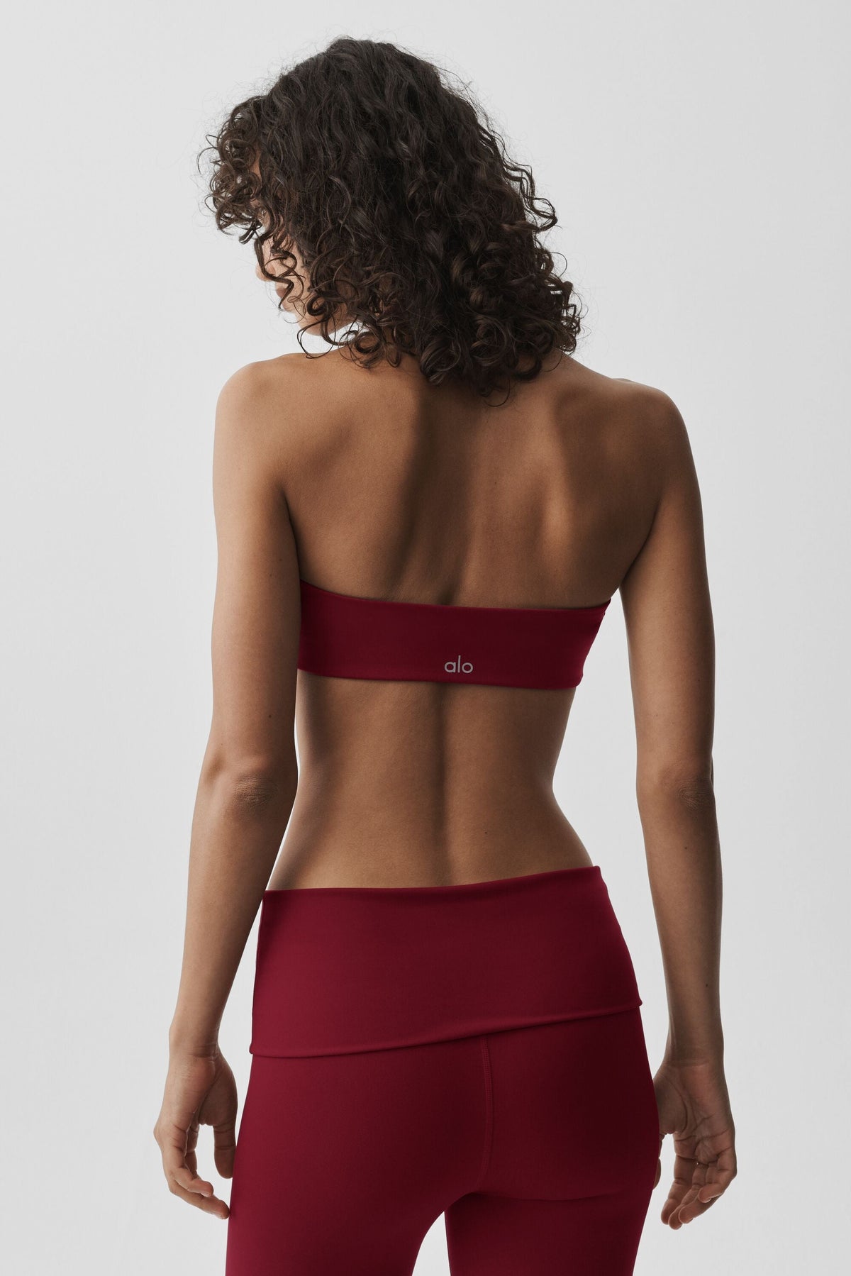 Brassière à col licou ALO Softsculpt Feel The Heat - Rouge romance d’été